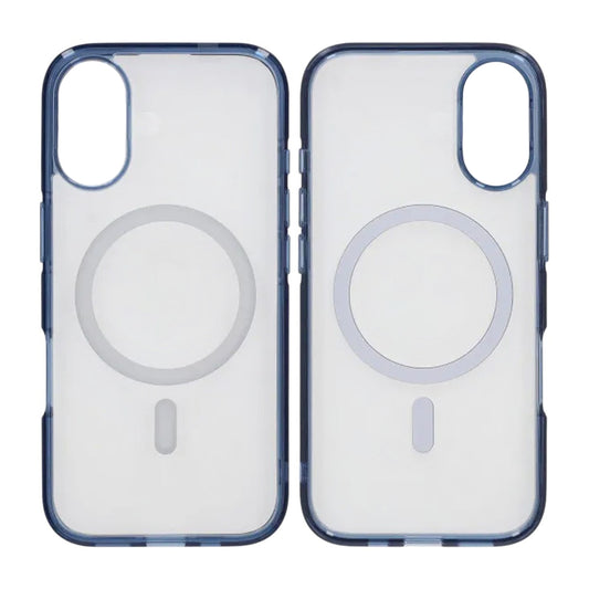 Mobilskal TPU Magsafe för iPhone 17 - Blå Transparent image 1