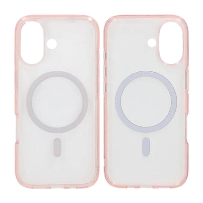 Mobilskal TPU Magsafe för iPhone 17 - Rosa Transparent image 1