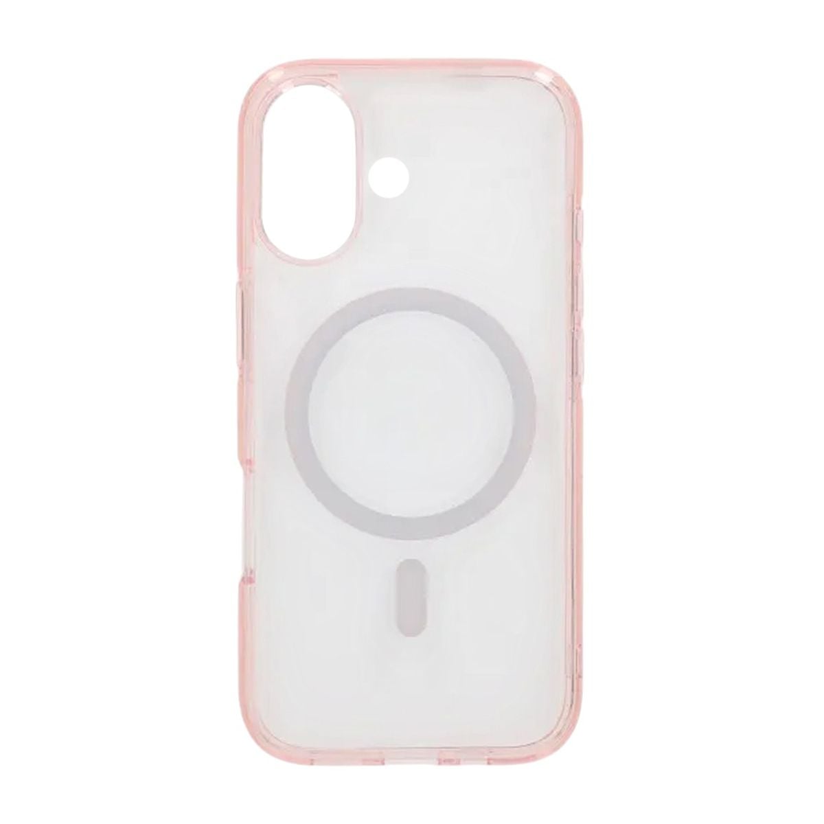 Mobilskal TPU Magsafe för iPhone 17 - Rosa Transparent image 2