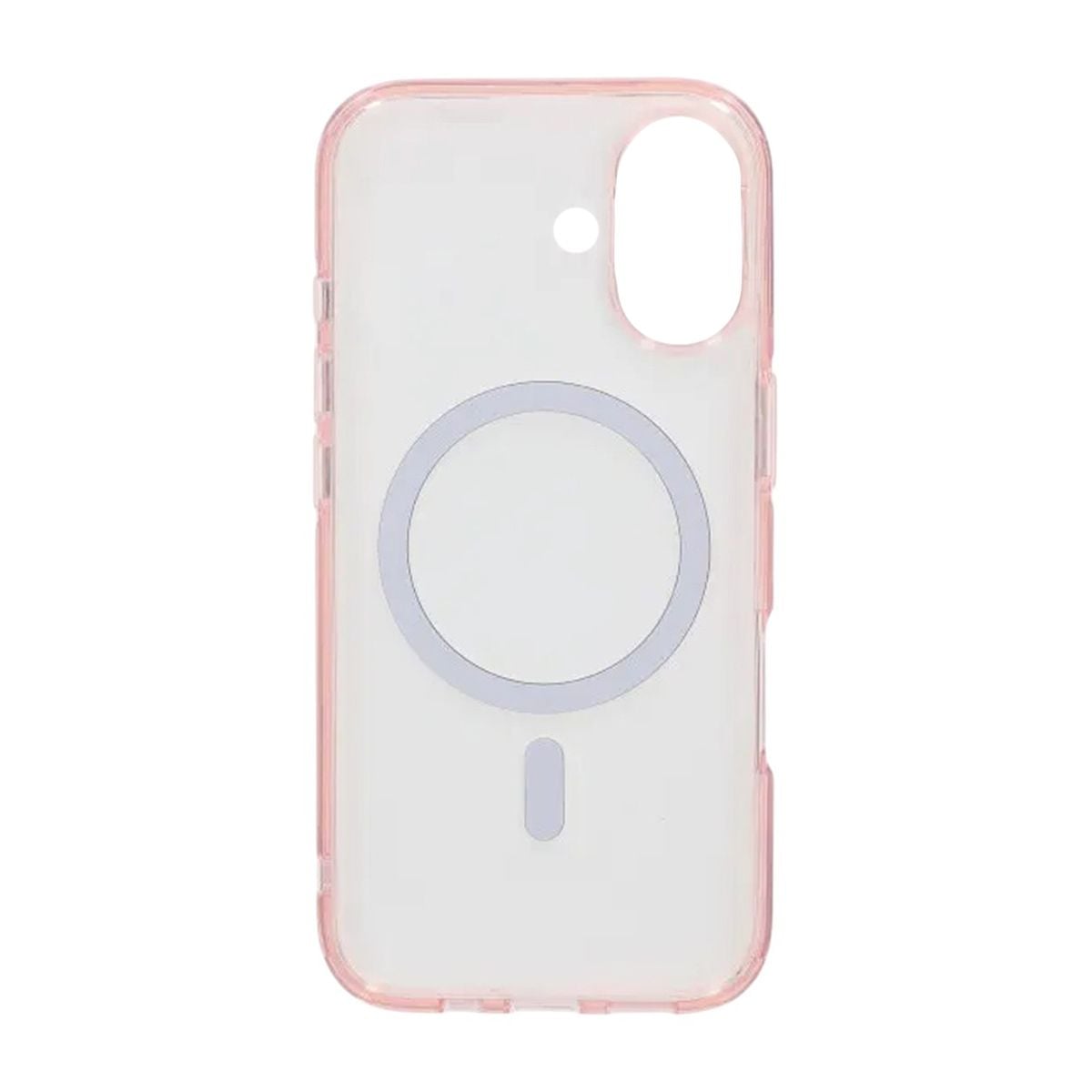 Mobilskal TPU Magsafe för iPhone 17 - Rosa Transparent image 3