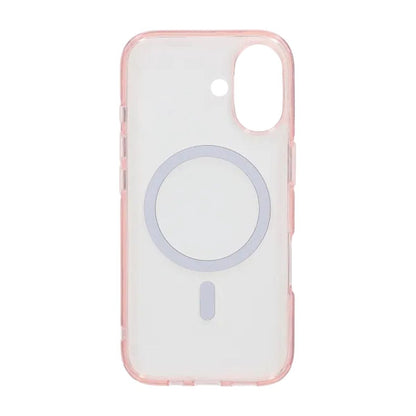 Mobilskal TPU Magsafe för iPhone 17 - Rosa Transparent image 3
