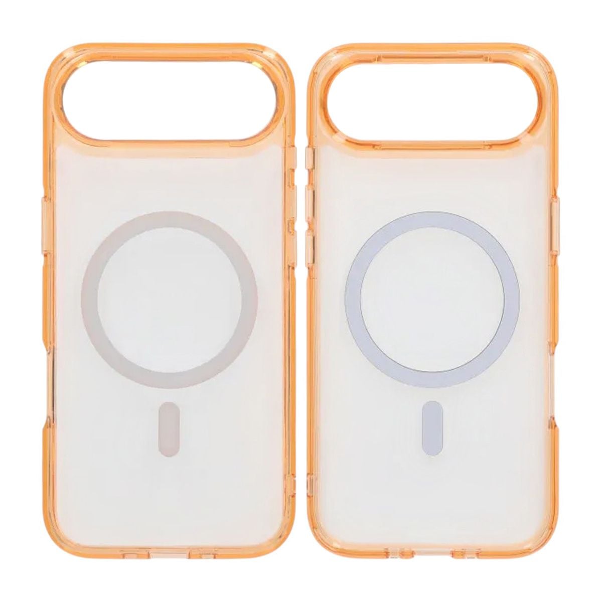 Mobilskal TPU Magsafe för iPhone Air - Orange Transparent image 1