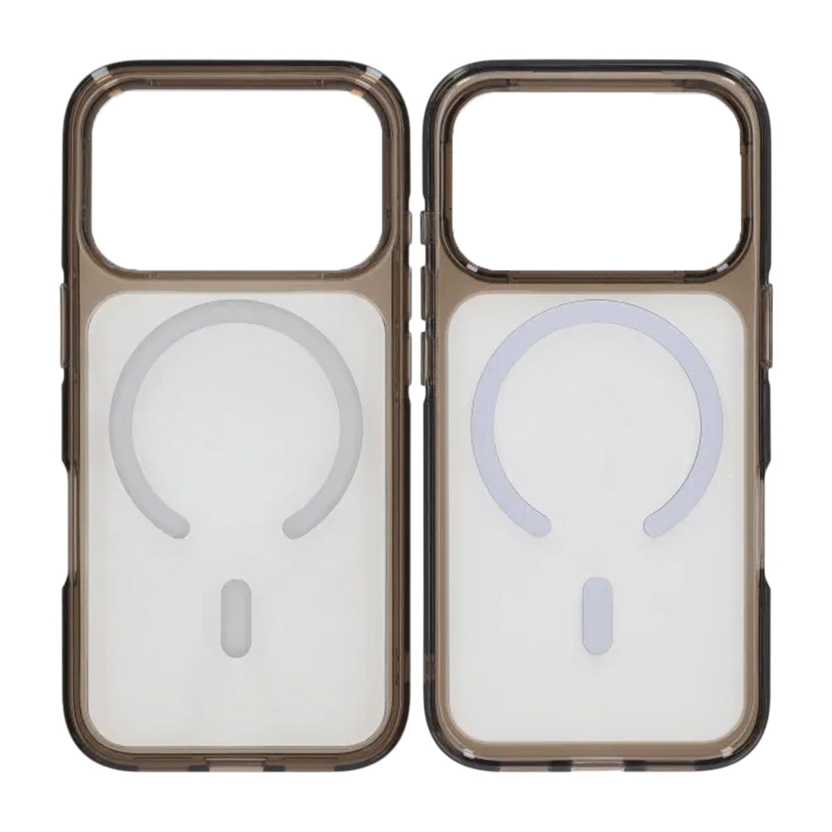 Mobilskal TPU Magsafe för iPhone 17 Pro - Svart Transparent image 1