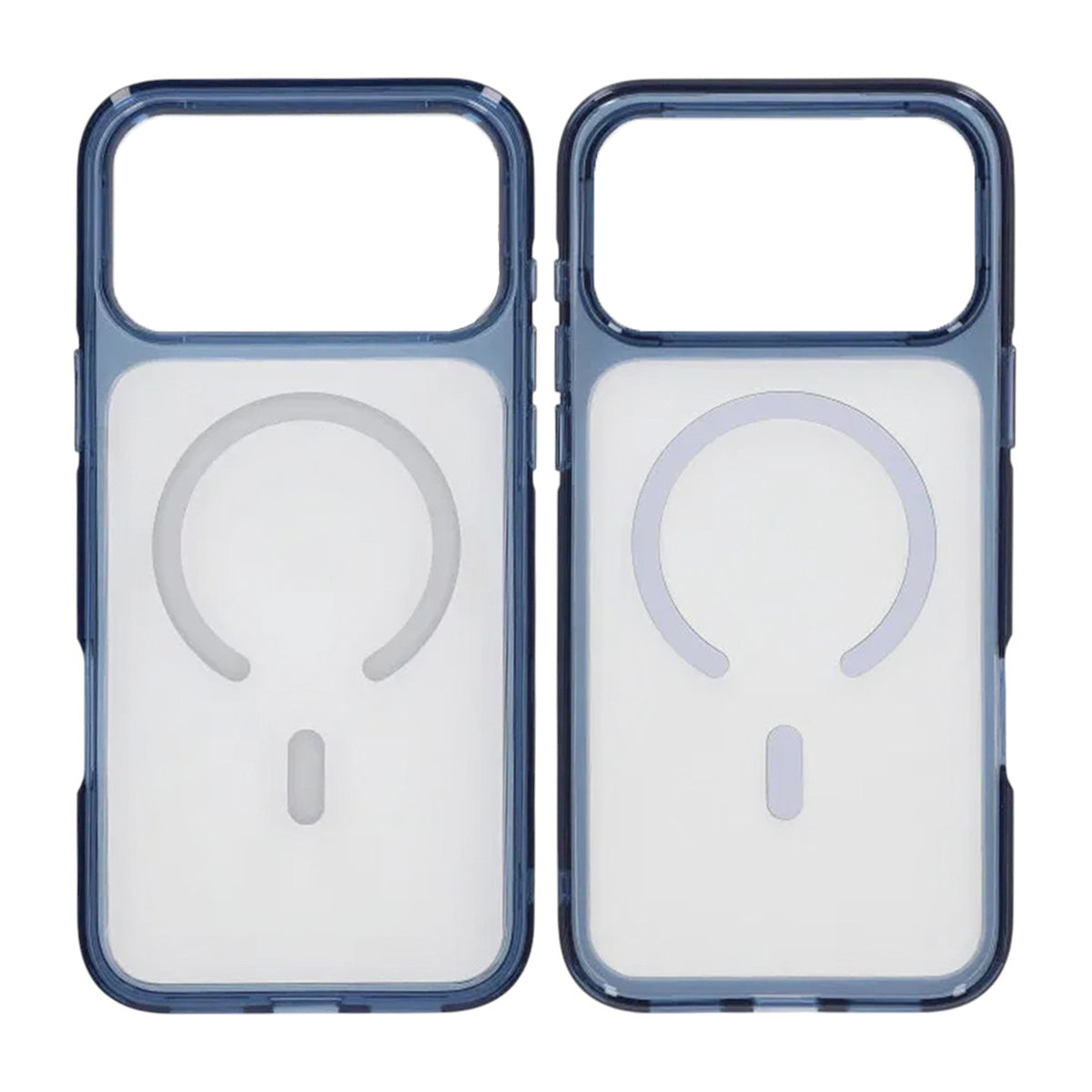 Mobilskal TPU Magsafe för iPhone 17 Pro - Blå Transparent image 1