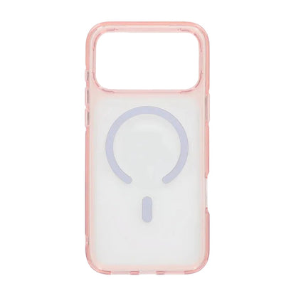 Mobilskal TPU Magsafe för iPhone 17 Pro - Rosa Transparent image 3