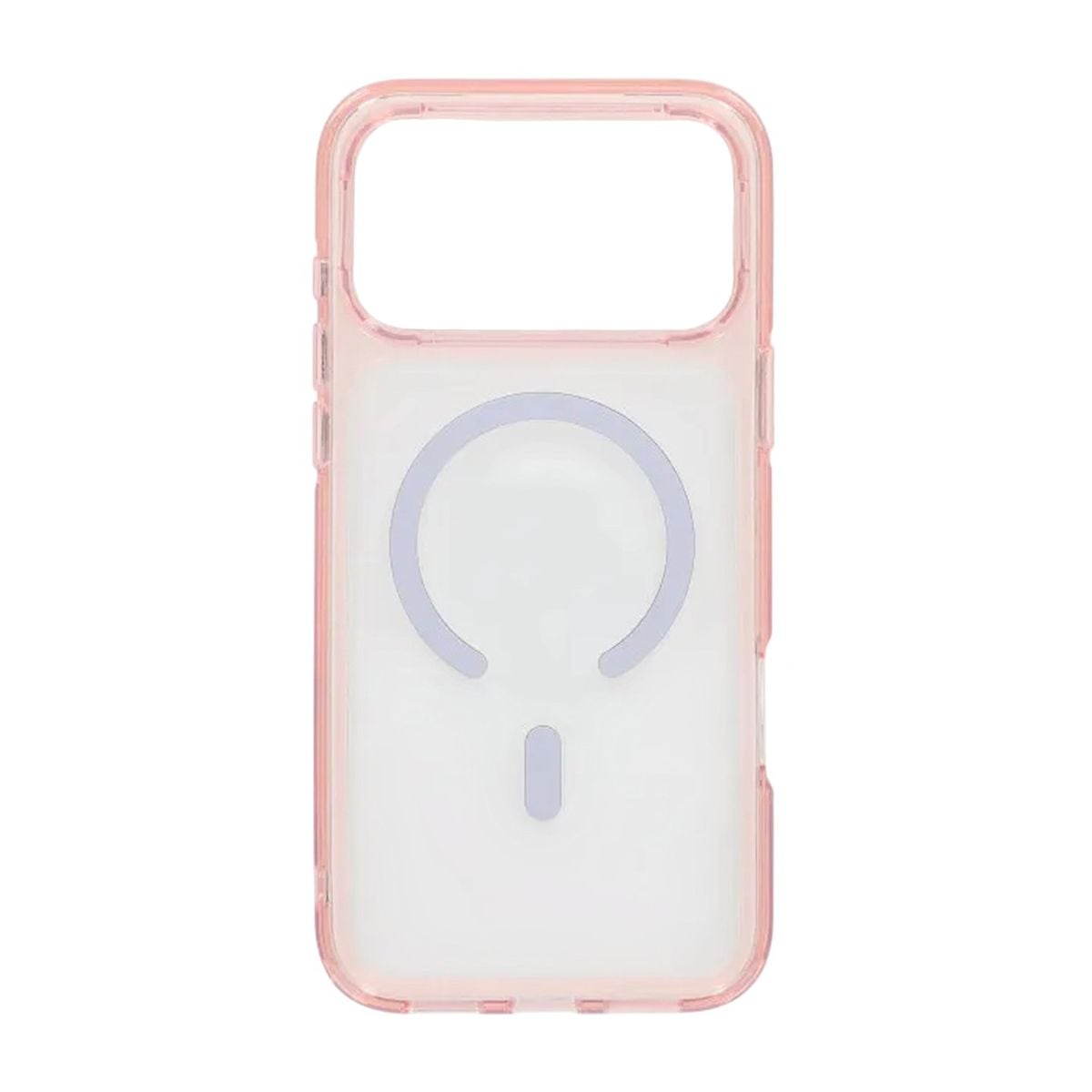 Mobilskal TPU Magsafe för iPhone 17 Pro Max - Rosa Transparent image 3