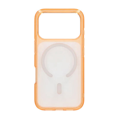 Mobilskal TPU Magsafe för iPhone 17 Pro Max - Orange Transparent image 2