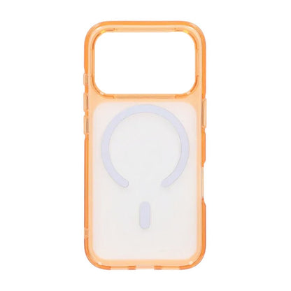 Mobilskal TPU Magsafe för iPhone 17 Pro Max - Orange Transparent image 3