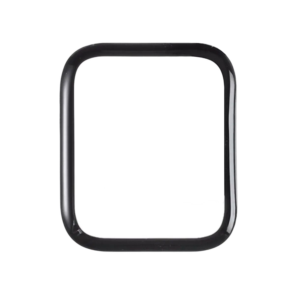 Screen Protector Apple Watch Series 5 Aluminum 40mm - 3D Full Tempered Glass Black image 2