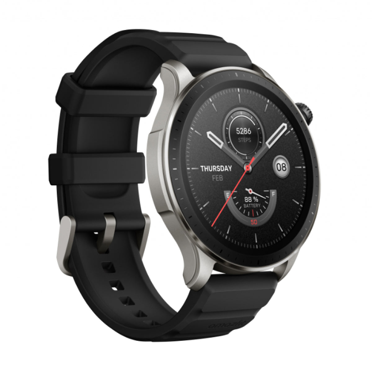 Begagnad Amazfit GTR 4 Amazfit A2166 Black - Mycket bra skick (A) image 2