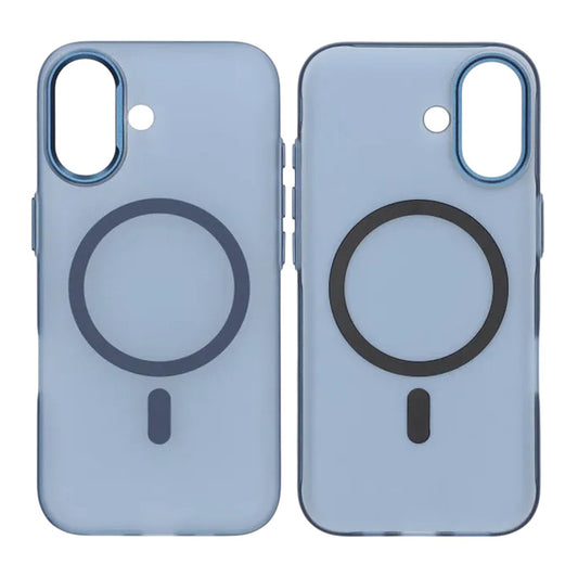 Mobilskal Stöttåligt med Kameraskydd för iPhone 17 - Blå image 1