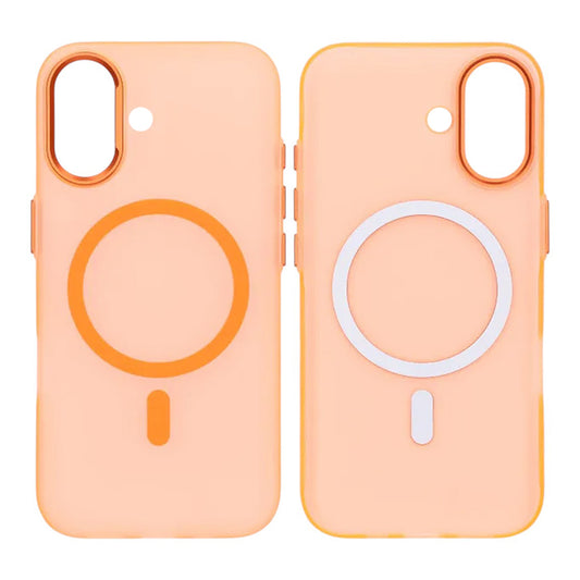 Mobilskal Stöttåligt med Kameraskydd för iPhone 17 - Orange image 1