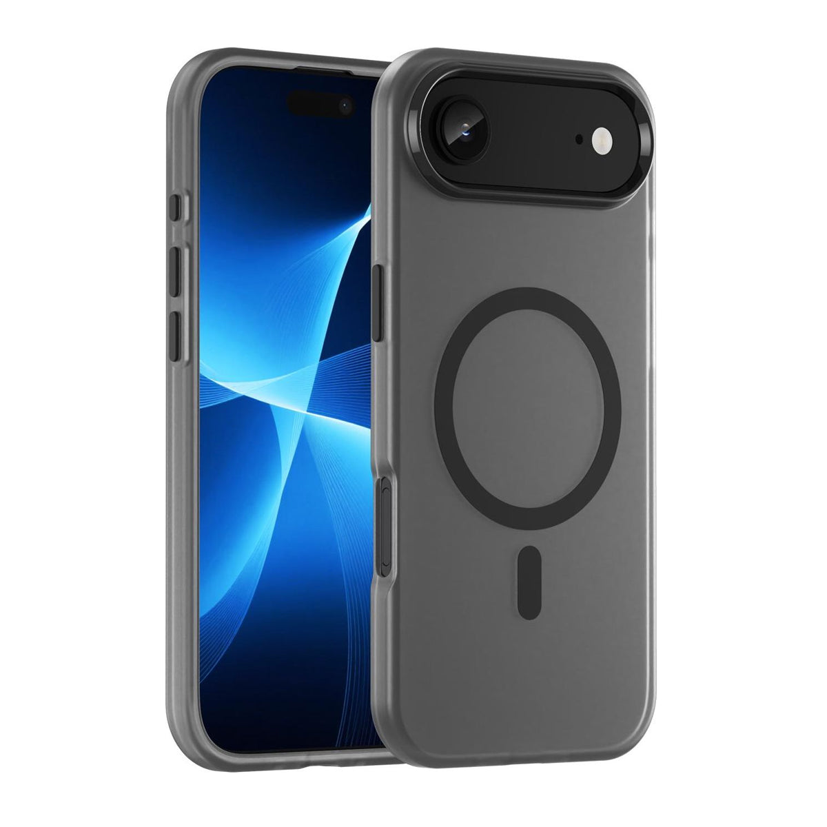 Mobilskal med kameraskydd för iPhone Air - Frostad Svart image 1