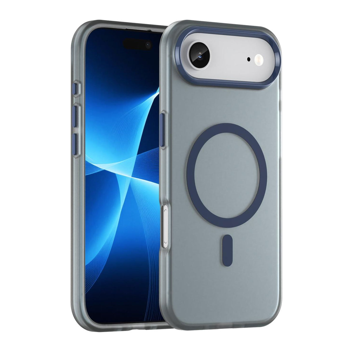 Mobilskal med kameraskydd för iPhone Air - Frostad Blå image 1