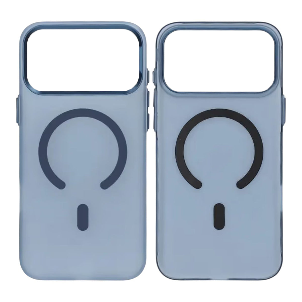 Mobilskal med kameraskydd för iPhone 17 Pro Max - Frostat Blå image 1