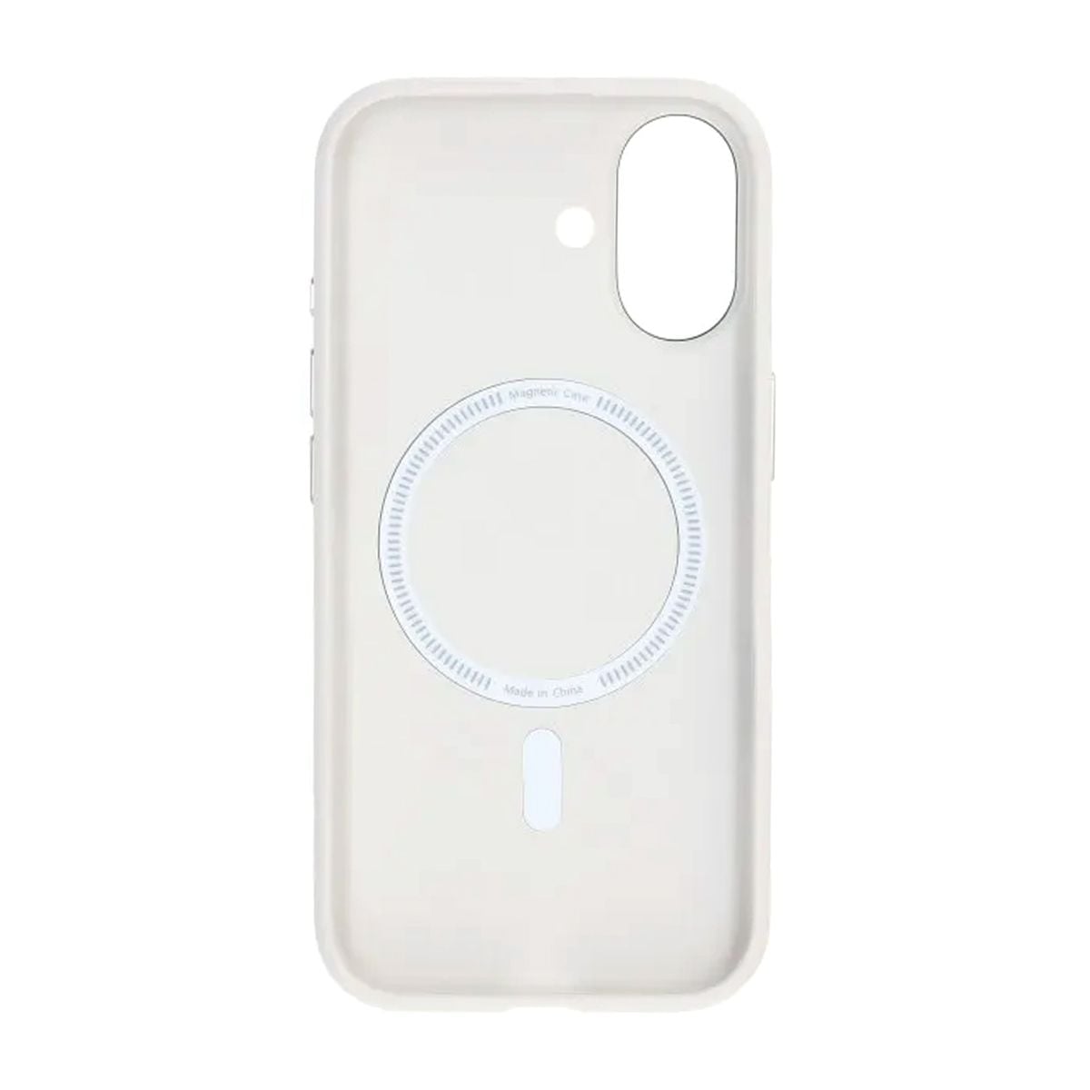 Mobilskal konstläder med Magsafe för iPhone 17 - Vit image 3
