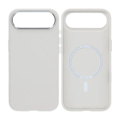 Mobilskal Konstläder med Kameraskydd för iPhone Air - Vit image 1