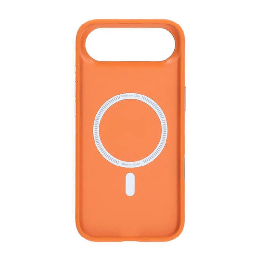Mobilskal Konstläder med Kameraskydd för iPhone Air - Orange image 3