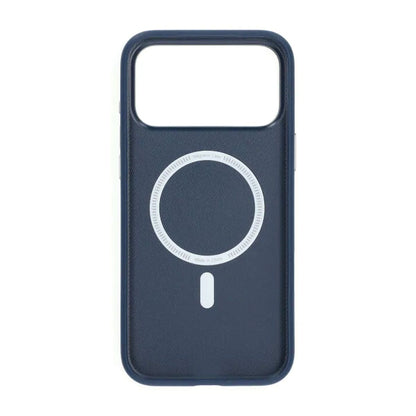 Mobilskal för iPhone 17 Pro Max - Kameraskydd Blå PU-läder image 3