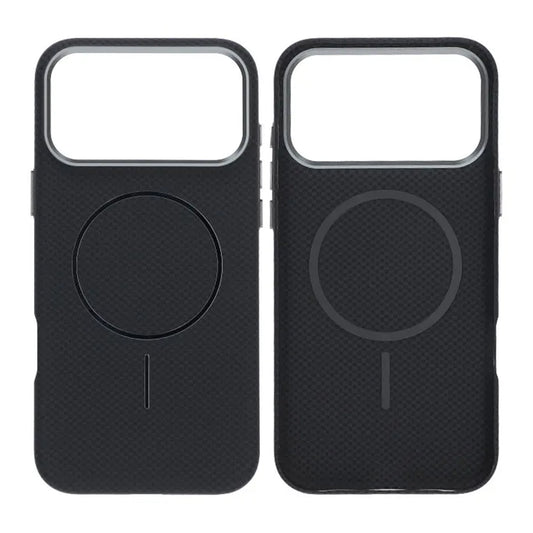 Mobilskal Aramidfiber för iPhone 17 Pro - Svart image 1