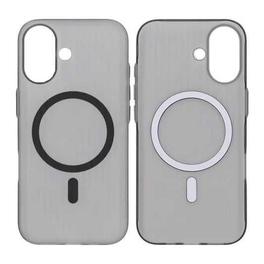 Mobilskal Korrugerad för iPhone 17 - Frostat Grå image 1