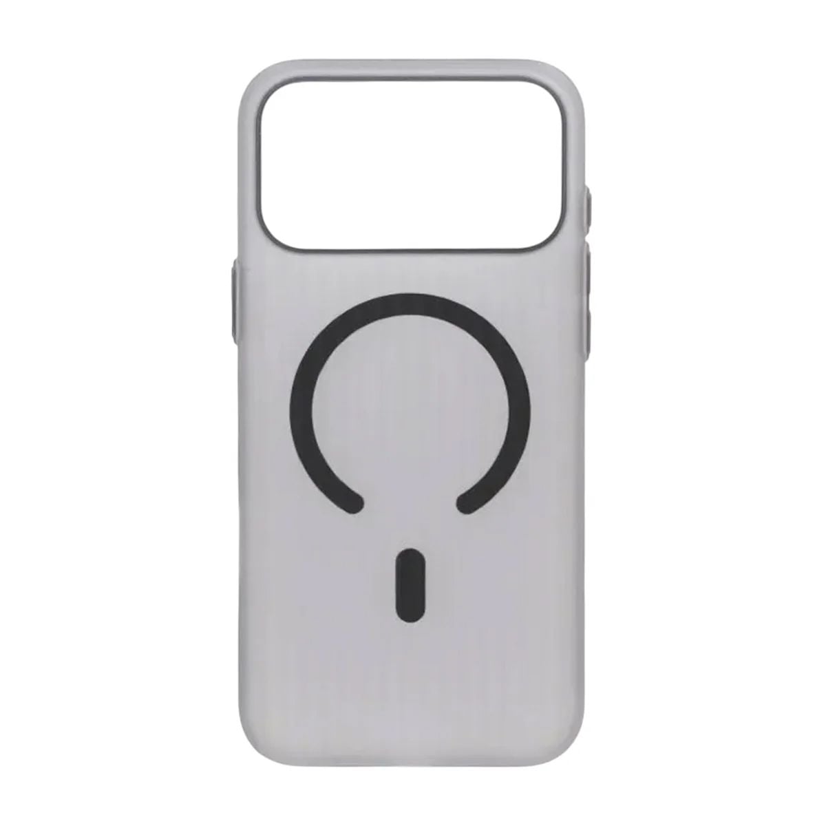 Mobilskal Korrugerad för iPhone 17 Pro - Frostat Grå image 2