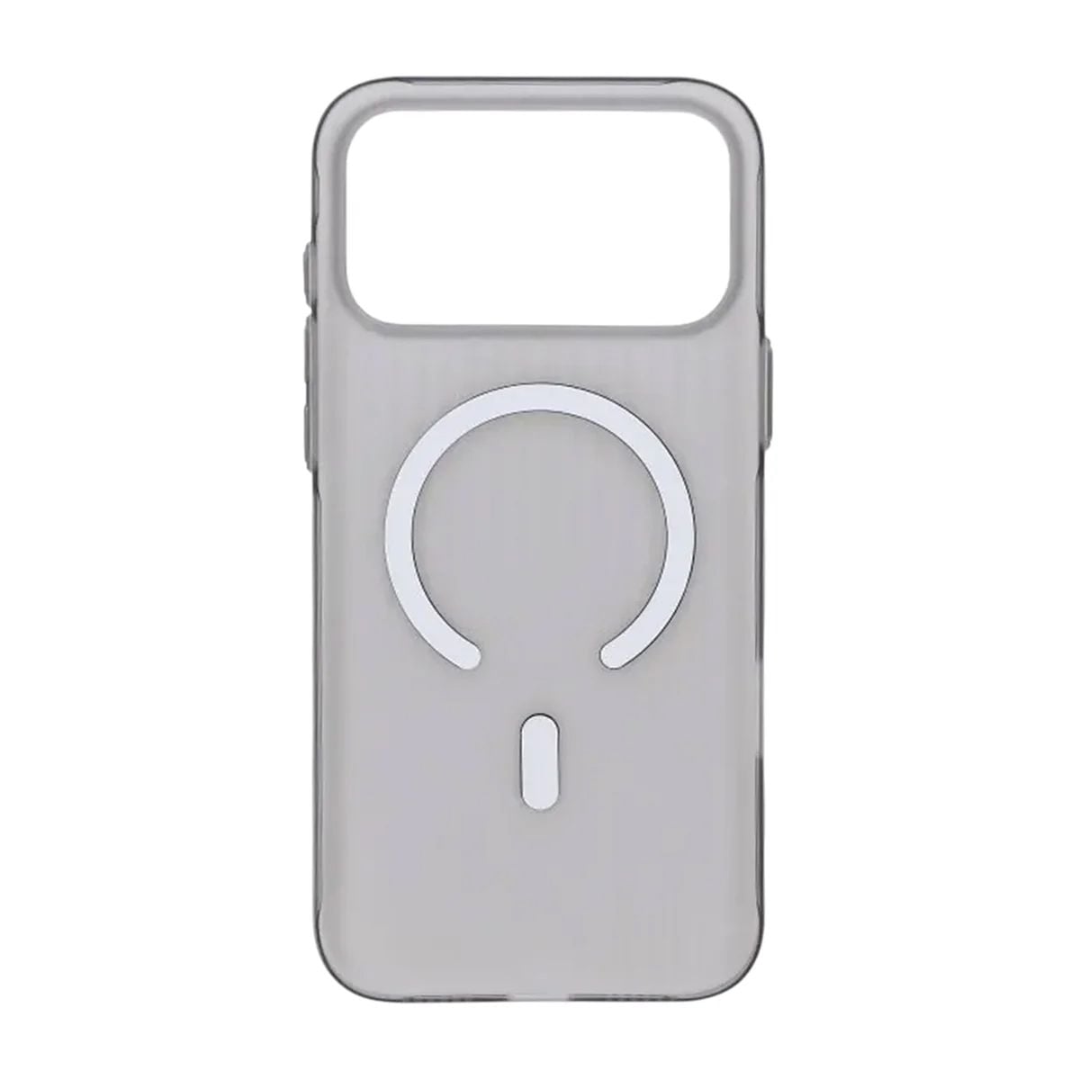Mobilskal Korrugerad för iPhone 17 Pro - Frostat Grå image 3