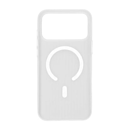 Mobilskal Korrugerad för iPhone 17 Pro - Frostat Vit image 3