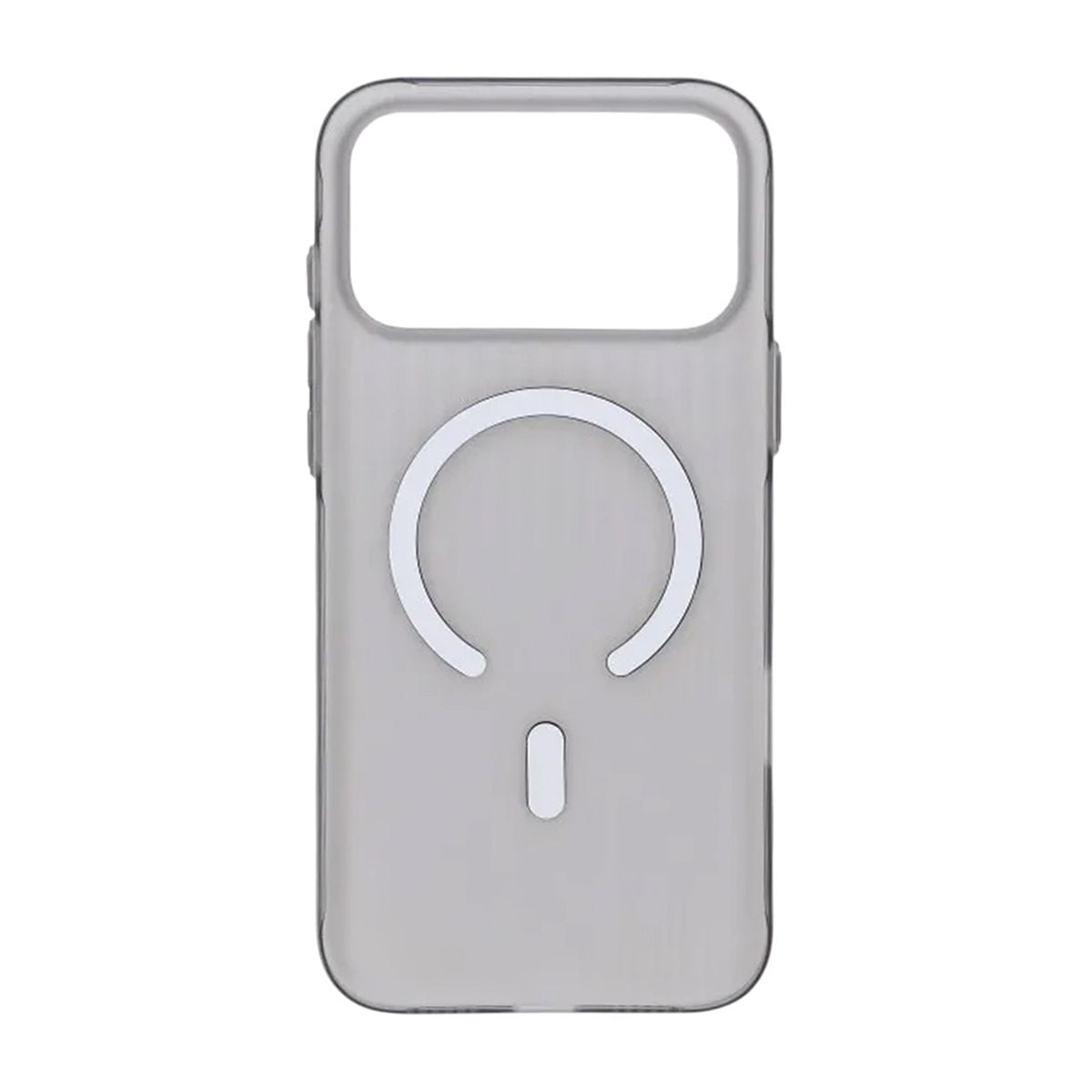 Mobilskal Korrugerad för iPhone 17 Pro Max - Frostat Grå image 3