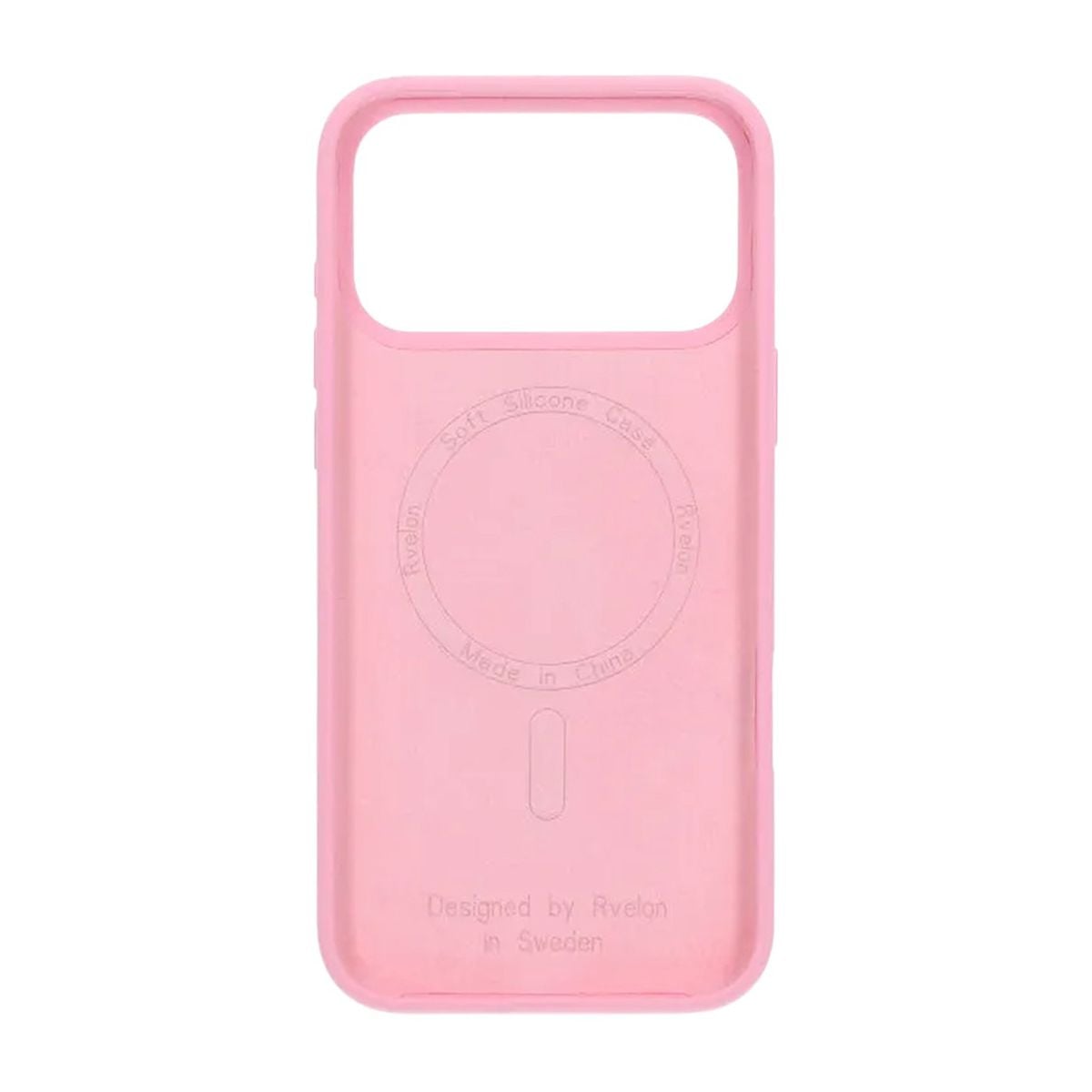 Rvelon Skal Silikon MagSafe för iPhone 17 Pro Max - Rosa image 4