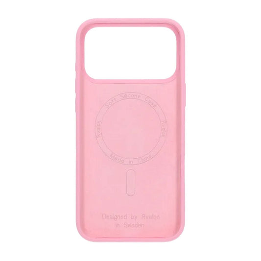 Rvelon Skal Silikon MagSafe för iPhone 17 Pro Max - Rosa image 4