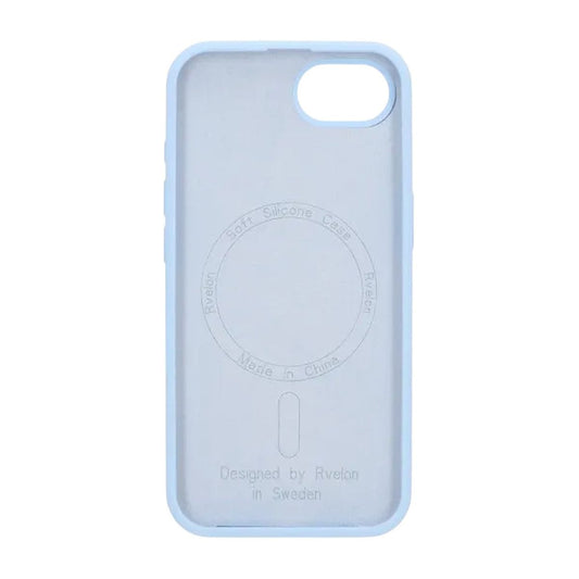 Rvelon Mobilskal Silikon MagSafe för iPhone 16e - Ljusblå image 3