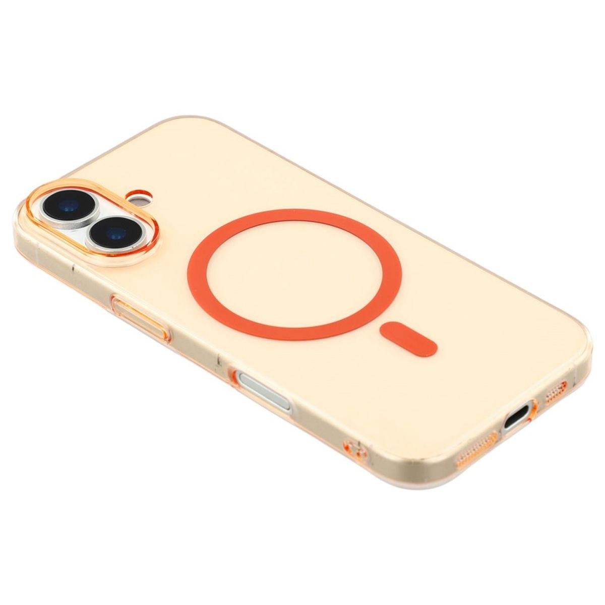 Ultratunt Mobilskal med Kameraskydd för iPhone 17 - Orange image 4