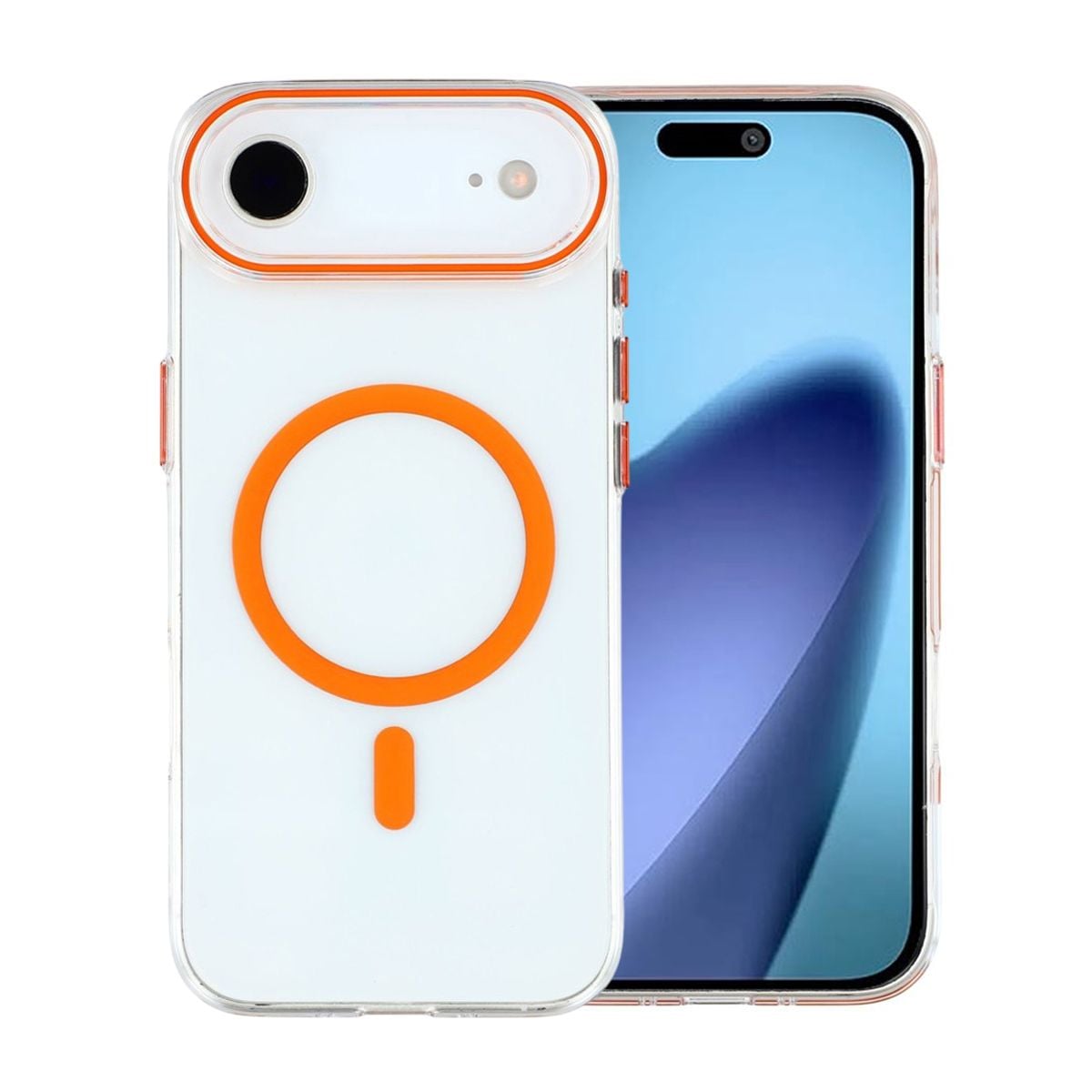 Ultratunt Mobilskal med Kameraskydd för iPhone Air - Orange image 1