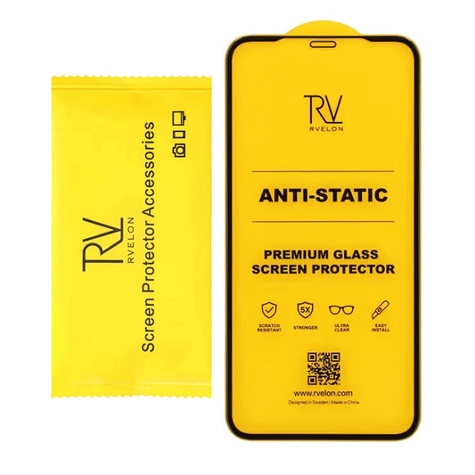 Rvelon Skärmskydd för iPhone XR/11 Härdat Glas 2.5D - miljö image 3