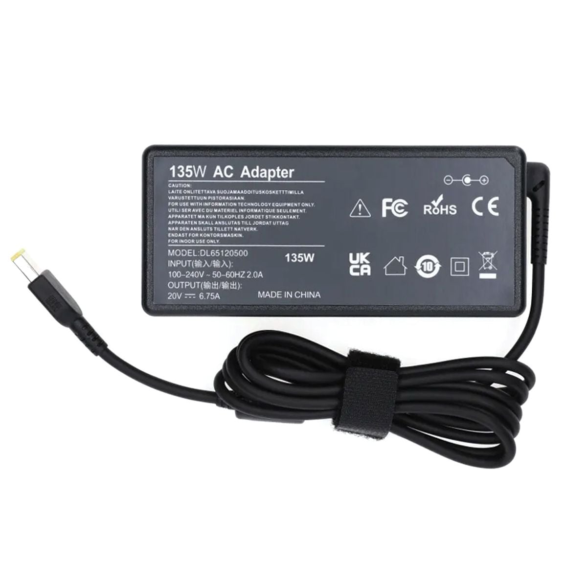 Nätadapter Laddare för Lenovo 135W image 2