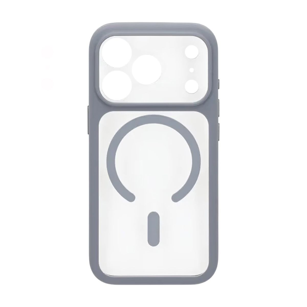Skal för iPhone 17 Pro med MagSafe & Kameraskydd med Grå image 2
