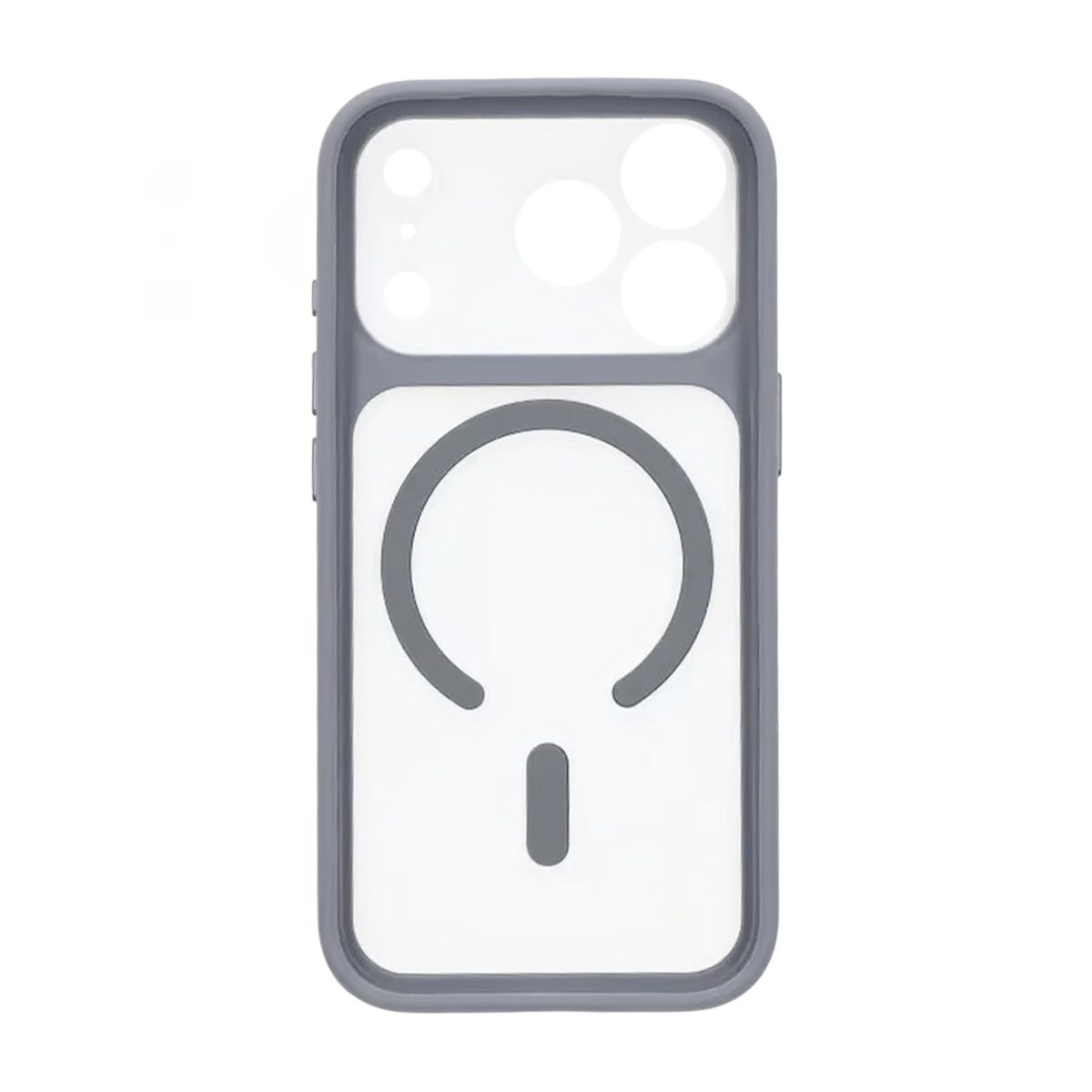 Skal för iPhone 17 Pro Max - MagSafe & Kameraskydd - Grå image 3