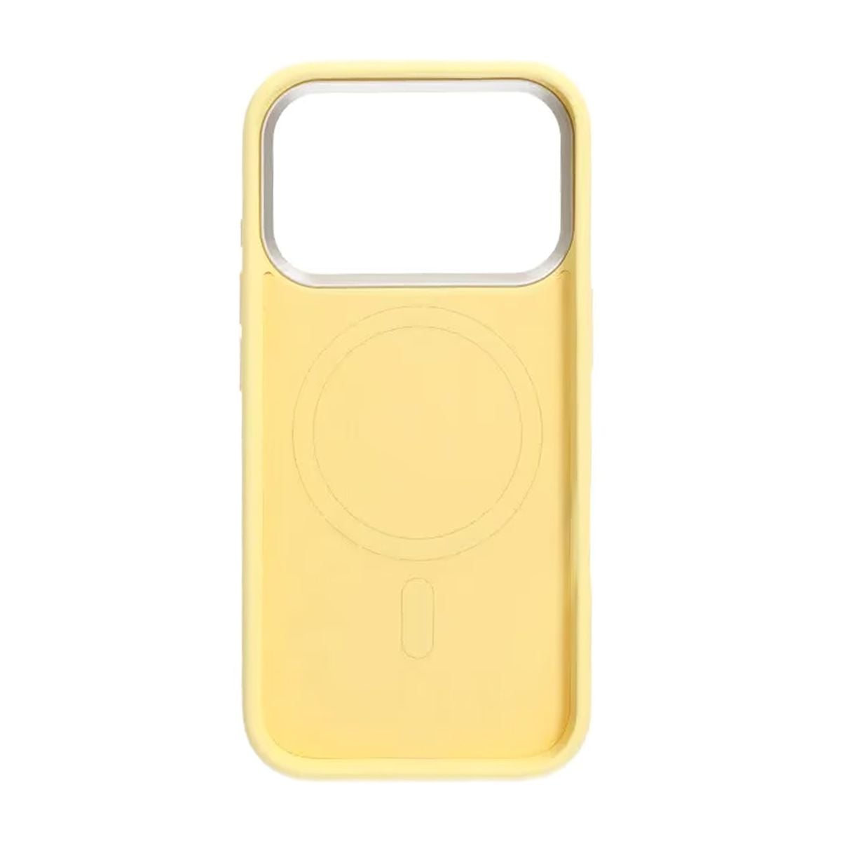 Mobilskal Silikon med Magsafe för iPhone 17 Pro Max - Gul image 3