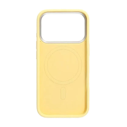Mobilskal Silikon med Magsafe för iPhone 17 Pro Max - Gul image 3