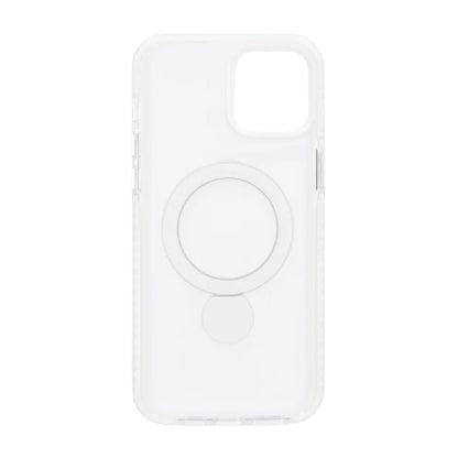 Skal Magsafe till iPhone 13 och 14 - Transparent vit med ringstativ image 3
