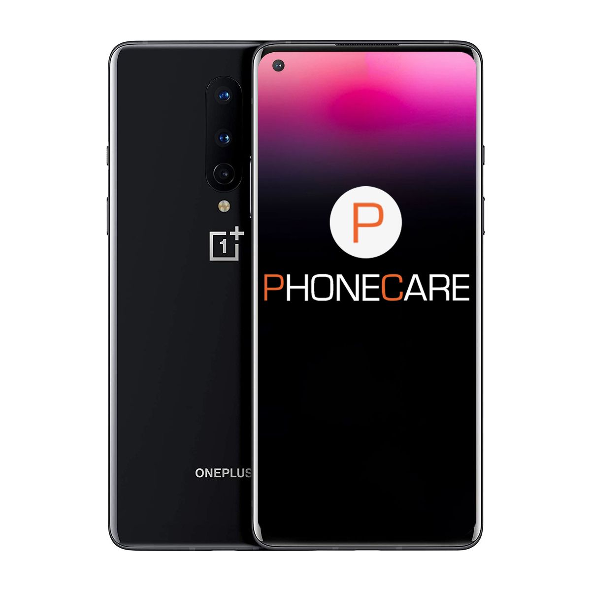 Begagnad OnePlus 8 128GB Svart - Mycket bra skick image 1