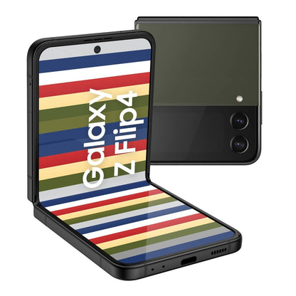 Begagnad Galaxy Z Flip4 Bespoke Edition 256GB Khaki - Använt skick image 1