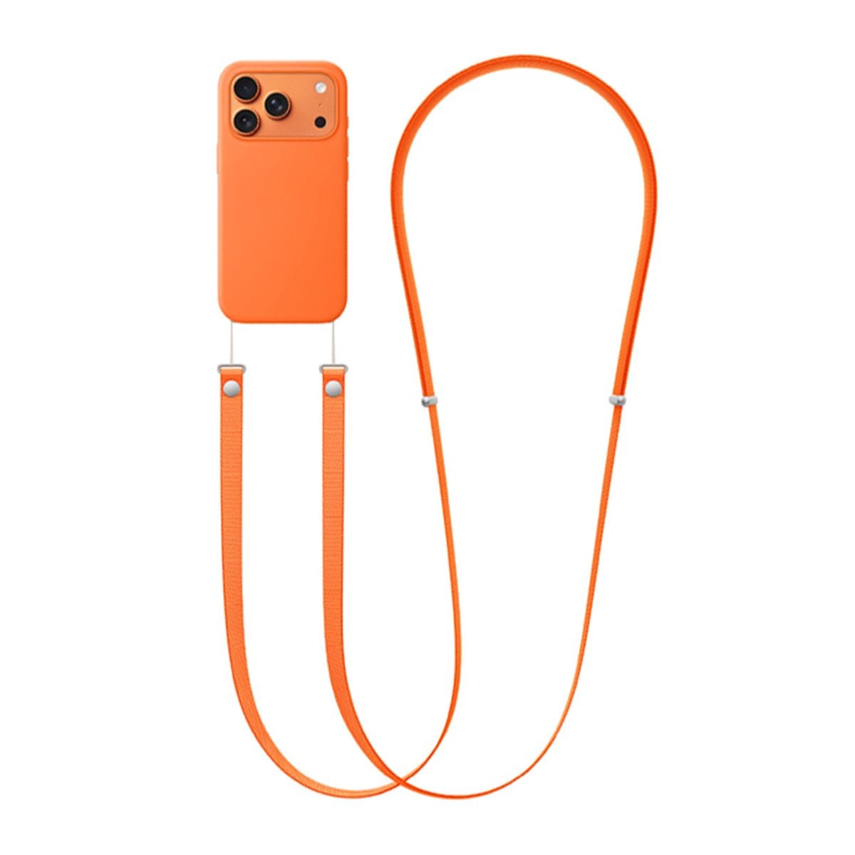 Crossbody Strap för iPhone mobilskal - Orange image 1
