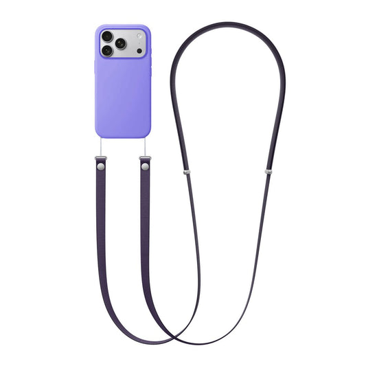 Crossbody Strap för iPhone mobilskal - Lila image 1