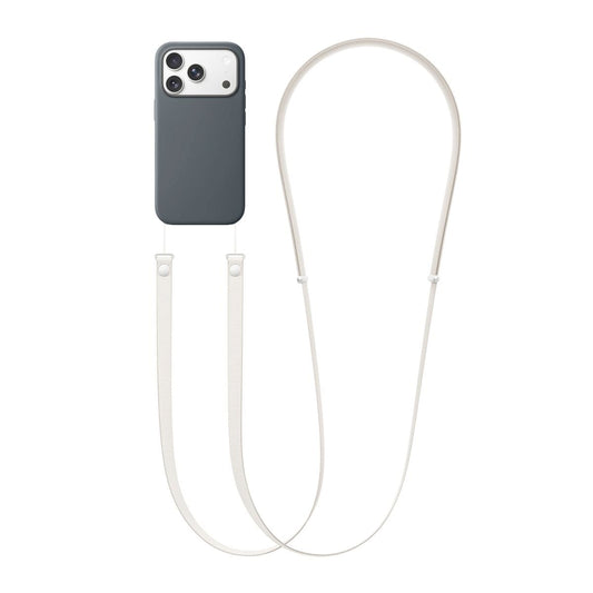 Crossbody Strap för iPhone mobilskal - Ljusbrun image 1