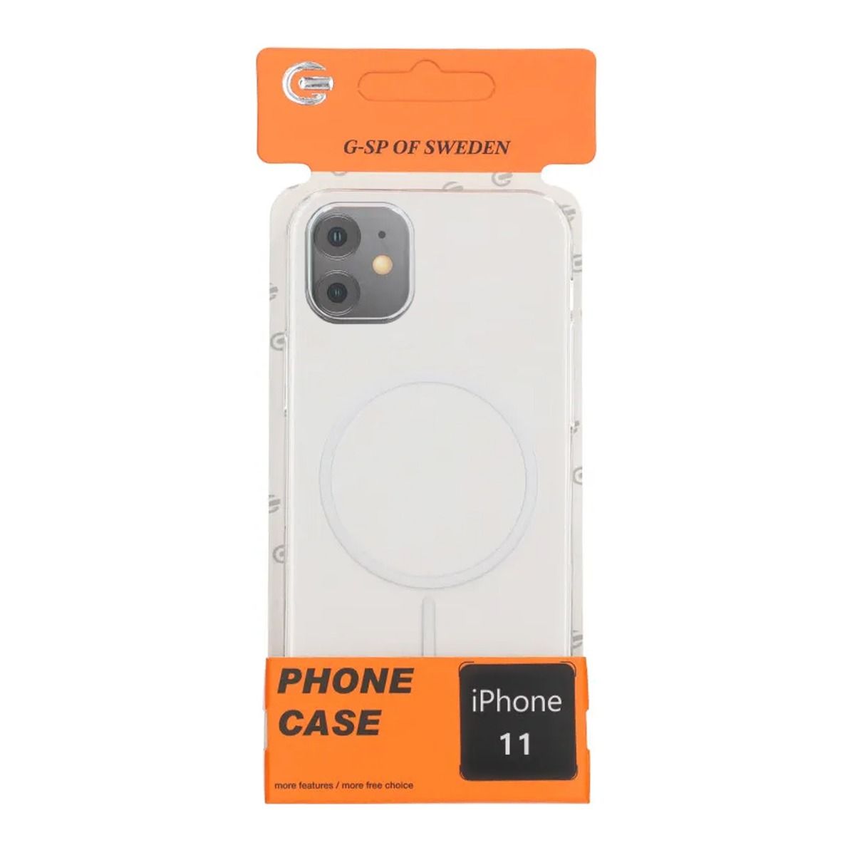 Magsafe Stöttåligt Skal för iPhone 11 - Transparent image 6