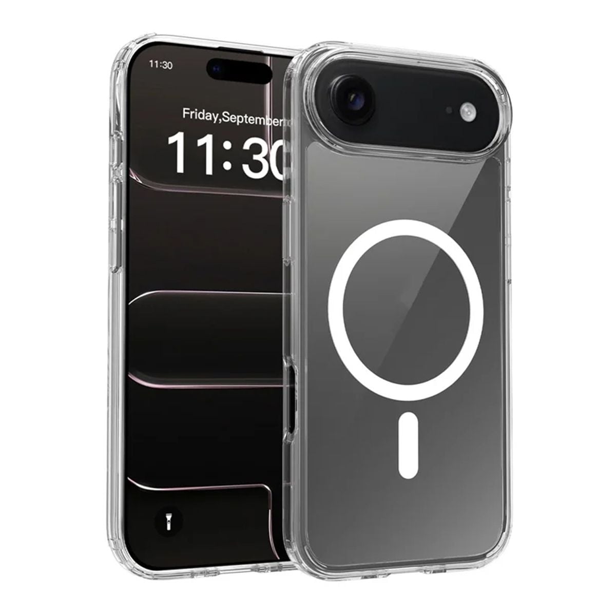 Mobilskal Stöttåligt med Magsafe för iPhone Air - Transparent image 1