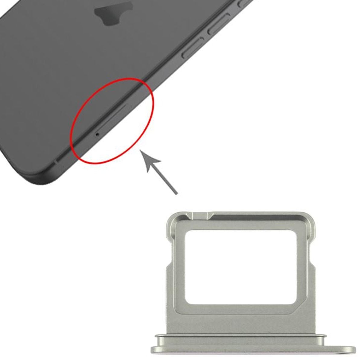 Simkortshållare för iPhone 17 - Grön image 4