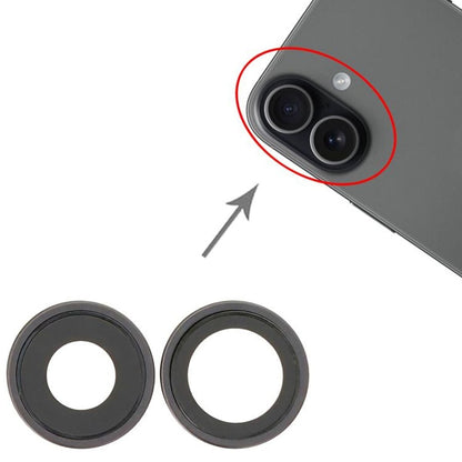 Kameralinser med ram för iPhone 17 - Svart image 3